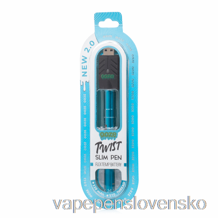 Ooze Slim Twist Pen 2.0 Flex Temp Battery Zafírovo Modrý Vape Shop Bratislava